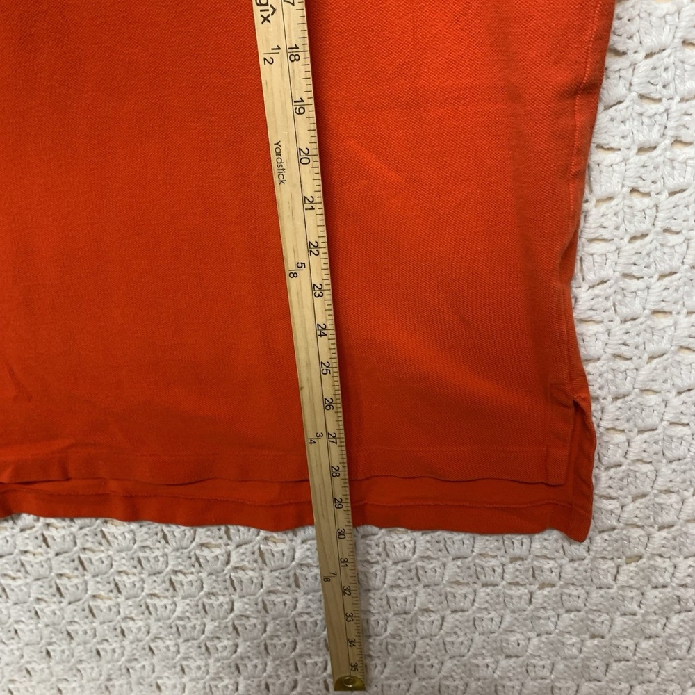 Vtg Polo Ralph Lauren Polo Shirt Mens 2XL Red Short Sleeve Black Pony Cotton - Picture 6 of 8